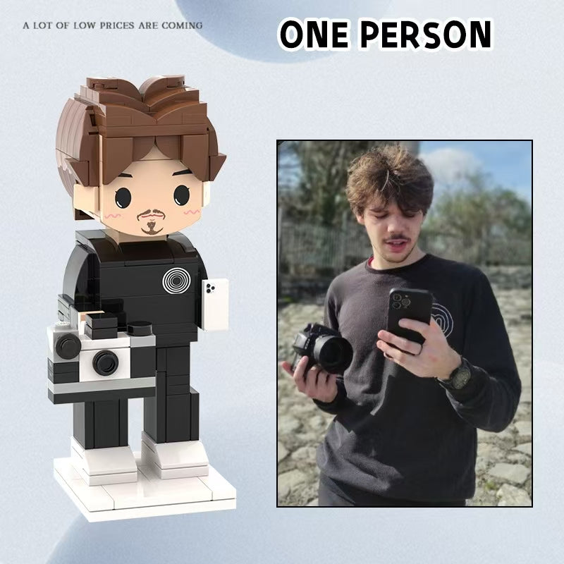Customizable Brick Figures: Turn Precious Memories into Love