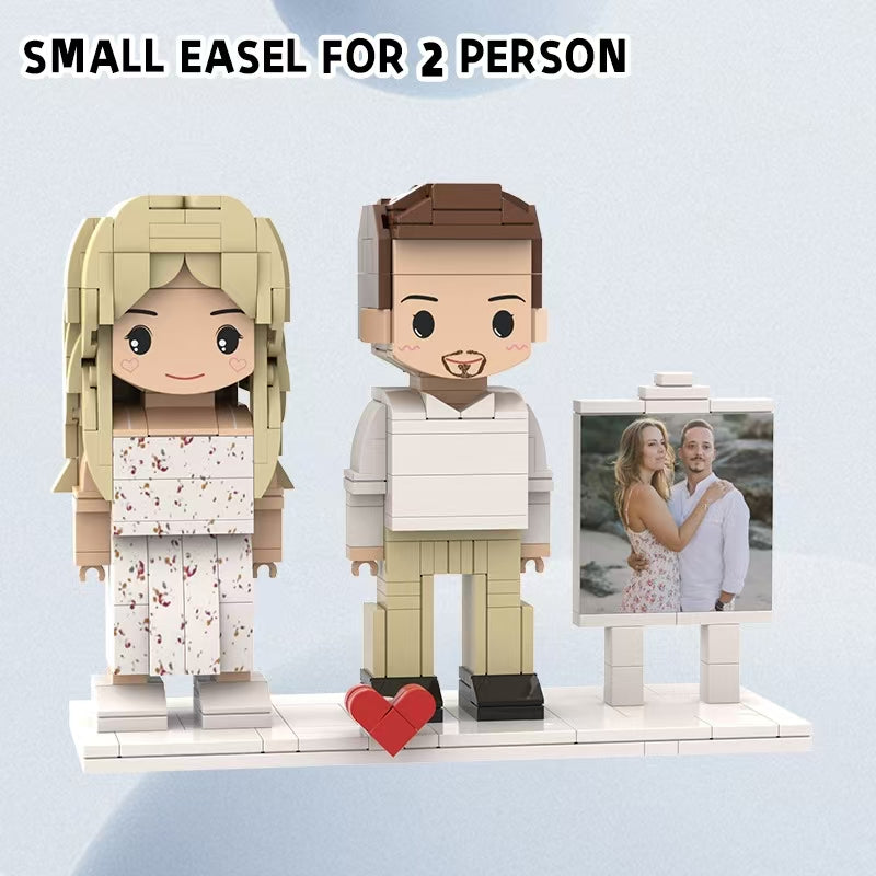 Customizable Brick Figures: Turn Precious Memories into Love