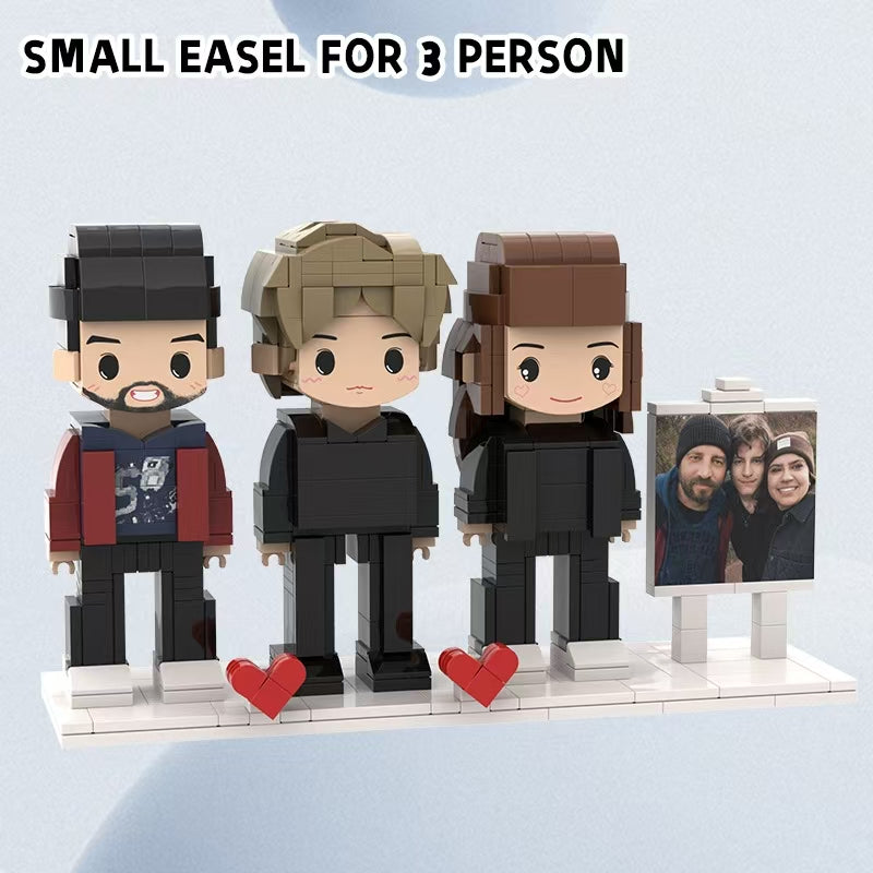 Customizable Brick Figures: Turn Precious Memories into Love