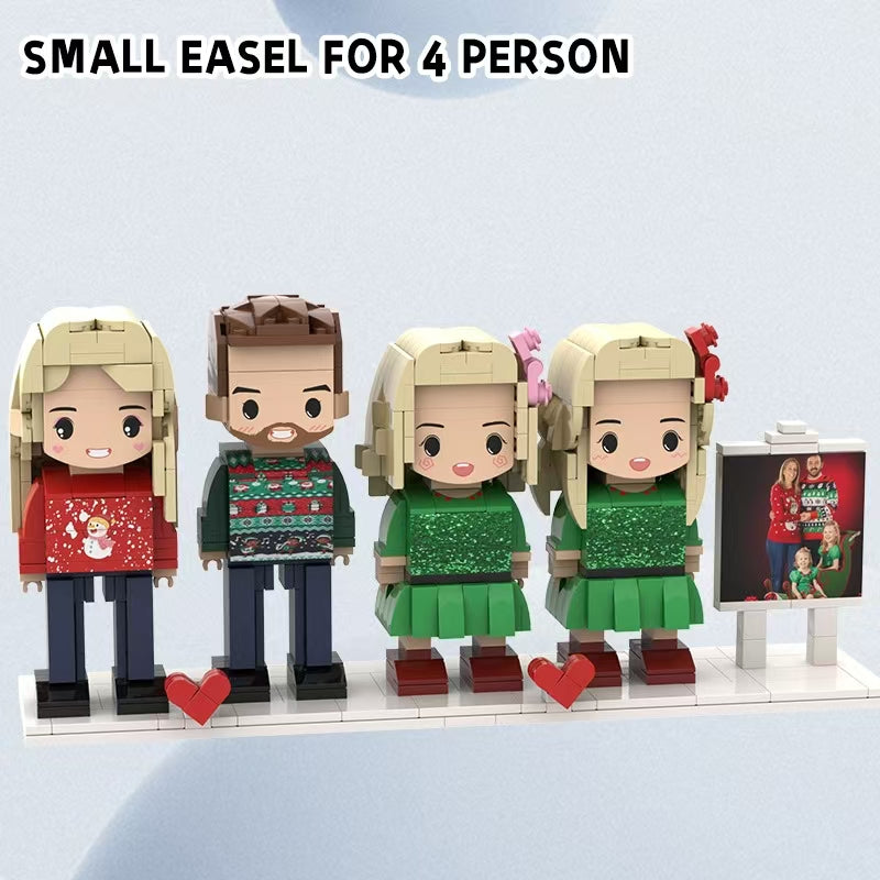 Customizable Brick Figures: Turn Precious Memories into Love