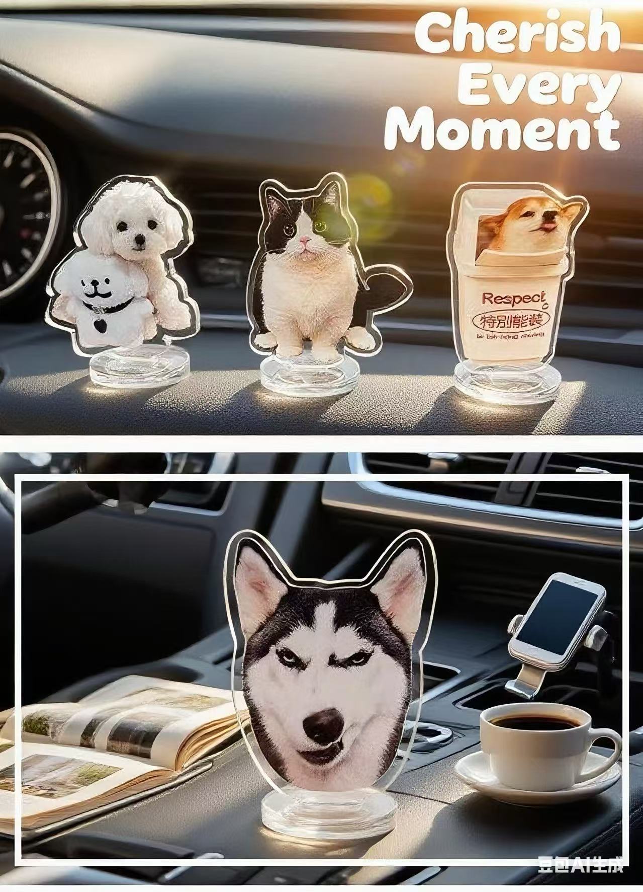 Acrylic Pet Charm: Freeze Your Furry Love into Timeless Light