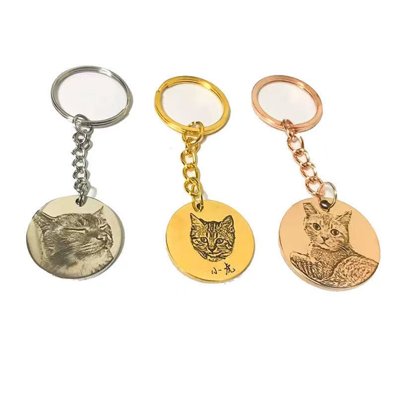 Custom Pet ID Keychain: Keep Your Furry Friend Safe and Close to Your Heart