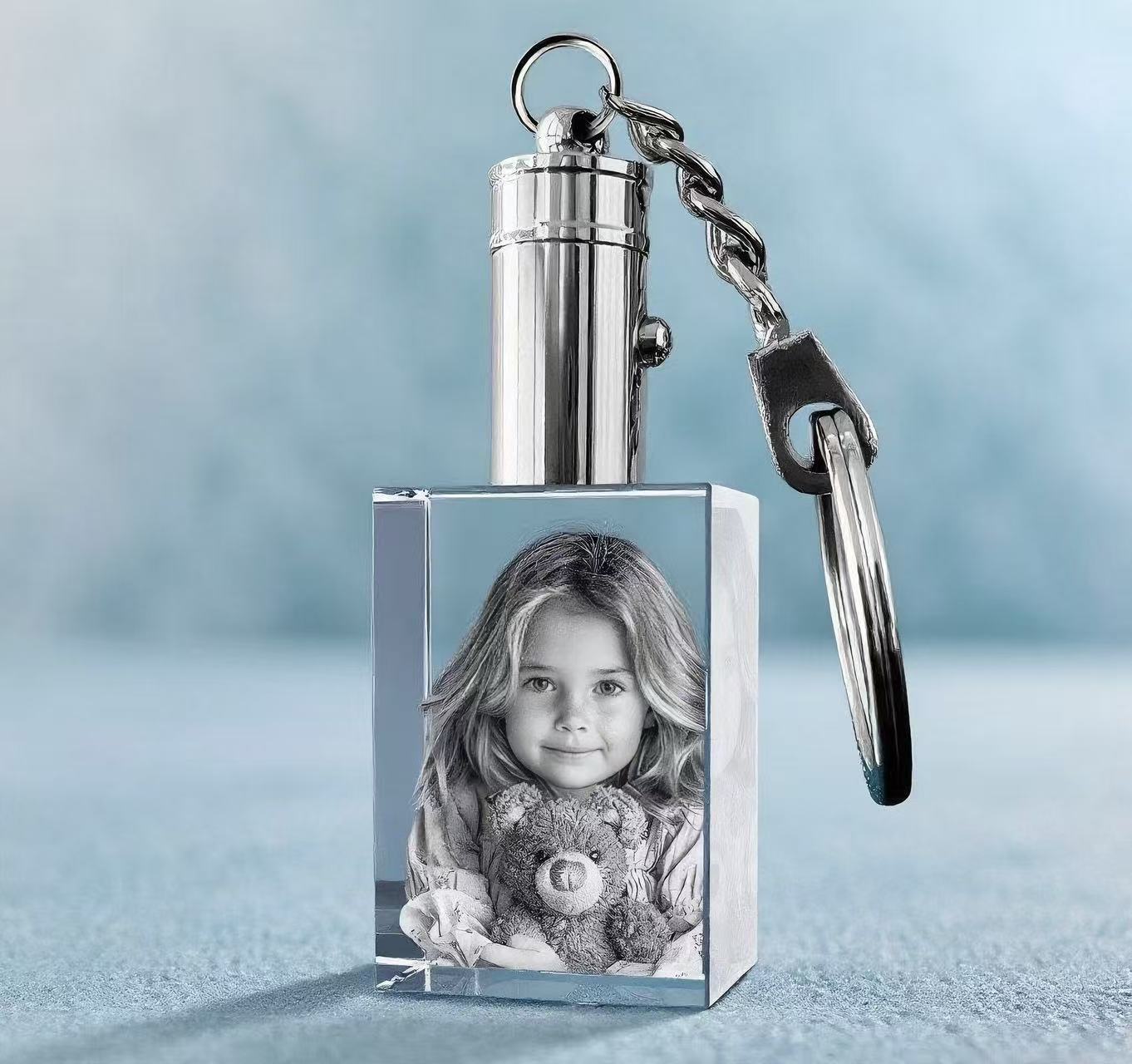 Keychain Rectangle 3D