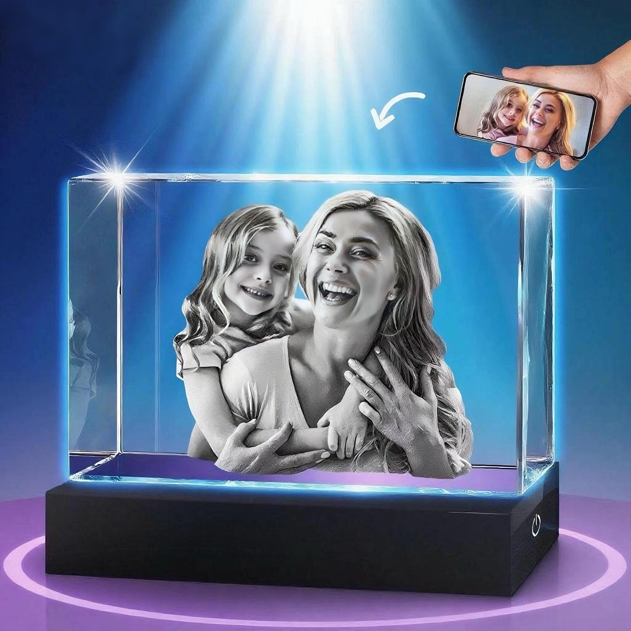 3D Crystal Rectangle