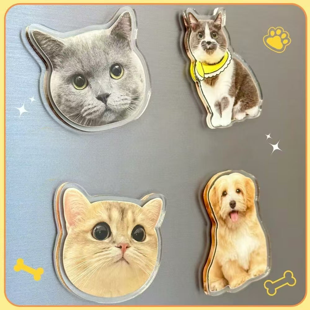 Customized Pet Refrigerator Magnets