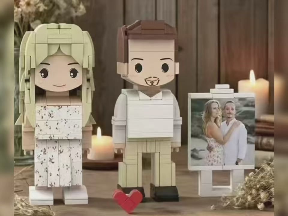 Customizable Brick Figures: Turn Precious Memories into Love